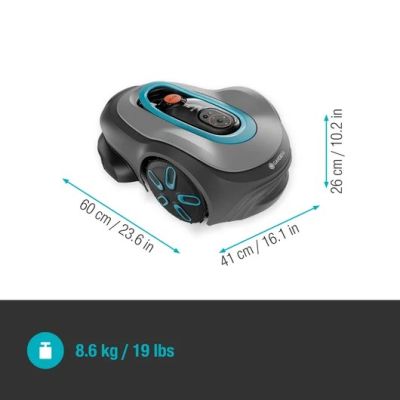 3. Gardena smart SILENO pro Mähroboter Akku Grau