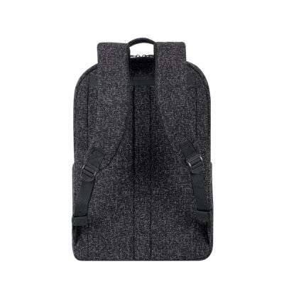 4. RIVACASE Anvik 15,6"-Laptop-Rucksack, 15 l, schwarz, aus wasserdichtem Material, Fächer für ein 10,5"-Tablet, Smartphone, Dokumente, Zubehör, Trinkflasche