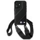 2. BMW M Edition Carbon Stripe & Strap Hülle für iPhone 16 – Schwarz