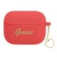 Guess GUAPLSCHSR AirPods Pro Cover rot/rot Silicone Charm Heart Collection