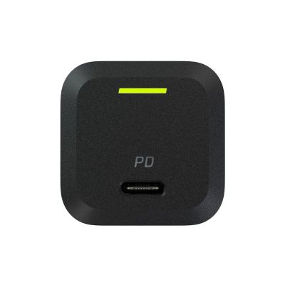 5. GREEN CELL USB-C LADEGERÄT GAN GC POWERGAN 33W PD 3.0 QC 3.0 USB-C SCHWARZ