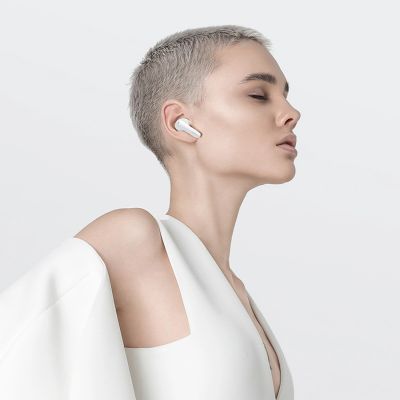 6. QCY T13X In-Ear-Kopfhörer mit ENC, IPX5, Bluetooth 5.3 – Weiß