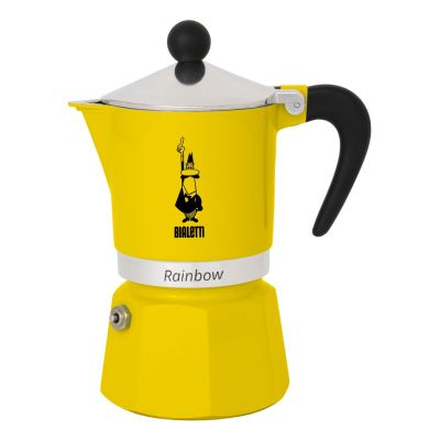 3. Bialetti Rainbow 6tz Kaffeemaschine Gelb