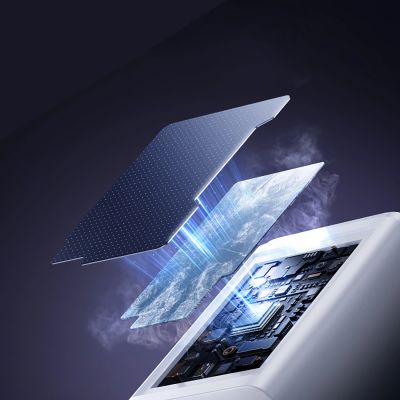 6. Baseus EnerFill FE11 2 x USB-C / USB-A 100W Wandladegerät - Weiß