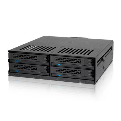 8. Icy Dock MB324SP-B, 0 TB, Serial ATA, Serial ATA II, Serial ATA III, Serial Attached SCSI (SAS), 440 g, Desktop