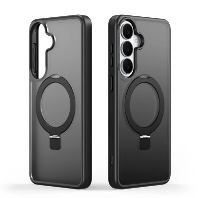 3. Dux Ducis Yind Hülle für Samsung Galaxy S26+ mit Ständer, kompatibel mit MagSafe – Schwarz