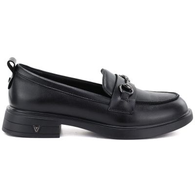 7. Damen-Lederslipper, schwarz, Vinceza 133115
