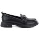 7. Damen-Lederslipper, schwarz, Vinceza 133115