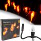 10. LICHTERKETTE MIT FLAMMENIMITIERUNG, 10 LEDs