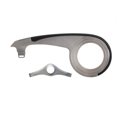 Kettenschutz aus Polycarbonat, schwarz