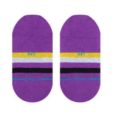 3. Los Angeles Lakers NBA St No Show Low-Top Socken - A145C22LAK-PUR