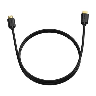 6. Baseus HDMI 2.0 Kabel 4K 60 Hz 3D HDR 18 Gbps 2 m schwarz (CAKGQ-B01)