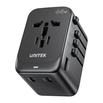 7. UNITEK Reiseladegerät EU/US/UK/AUS GAN PD 65W