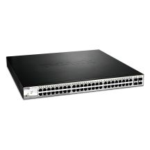 D-Link DGS-1210-52MP Switch - Managed - L2 - Gigabit Ethernet (10/100/1000) - Vollduplex - Power over Ethernet (PoE)