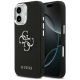 9. Guess Grained Big 4G Classic Logo Hülle für iPhone 17 - Schwarz