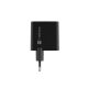 3. NATEC Ladegerät Ribera GAN 1x USB-A + 1x USB-C 45W Schwarz NUC-2143