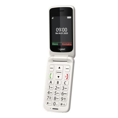 4. Gigaset GL595 7,11 cm (2,8") 114 g Weiß Telefon für Senioren