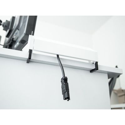 5. Bachmann DESK 2 3-fach Tischsteckdose, Farbe: Edelstahl