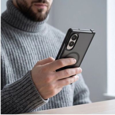 6. Tech-Protect Magmat MagSafe Hülle für Samsung Galaxy Z Fold 7 / 8 Ultra – Mattschwarz