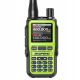 Baofeng UV-5R EU MINI USB-C Bluetooth VHF UHF Flugfunkgerät Grün (15cm Antenne)