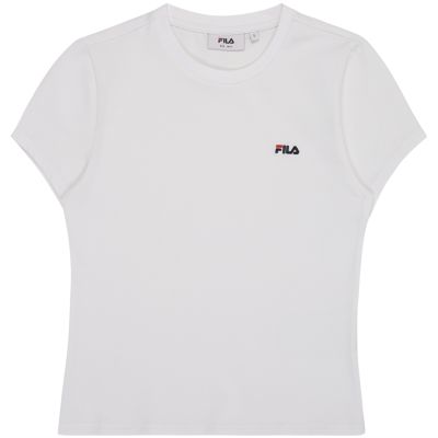 Fila Trivero Damen T-Shirt Weiß FAW1205 10001