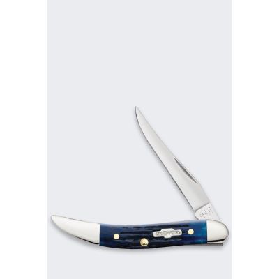 Case Rogers Mini Trapper SS Blue Bone Messer