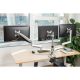 3. Monitorhalterung Logilink TIS 13"-32" 3TFT 2x4Gel. 1x1Joint silber Max. 7kg