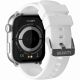 9. GRAVITY GT28-10 Damen-Smartwatch-Armband + Armband Weiß Silber