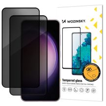 Wozinsky Privacy Glass Panzerglas für Samsung Galaxy M16, 2er-Pack