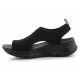 5. Skechers City Catch W 119236-BBK Sandalen