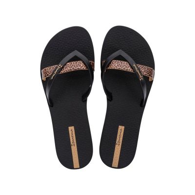 2. Ipanema Kirei Damen-Flip-Flops, modisch und bequem, schwarz für den Strand
