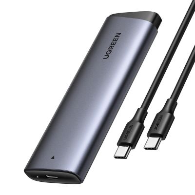 Ugreen CM767 M.2 NVMe PCIe SSD Festplattengehäuse - Silber