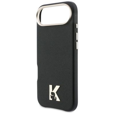 6. Karl Lagerfeld MagSafe Hülle mit Karl-Kopf-Logo für iPhone Air – Schwarz