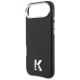 6. Karl Lagerfeld MagSafe Hülle mit Karl-Kopf-Logo für iPhone Air – Schwarz