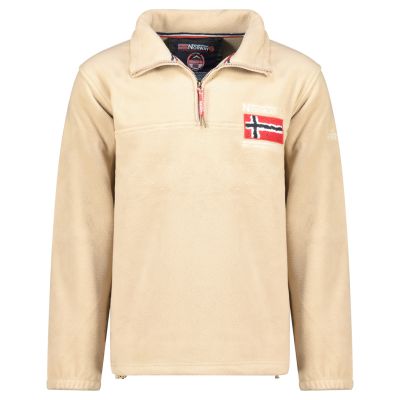 5. Herren-Fleecejacke Geographical Norway TEQUATEUR BEIGE DB MEN 233 (WZ6694H/GN-BEIGE)
