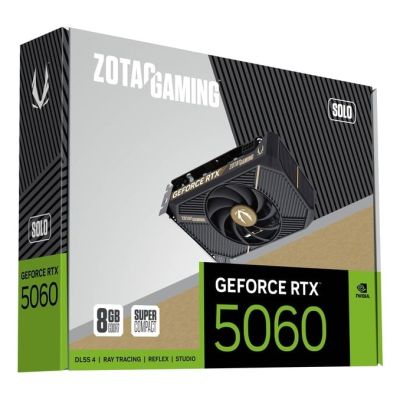 7. ZOTAC GAMING GeForce RTX 5060 SOLO 8GB Grafikkarte