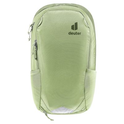3. Deuter Race Air 14 + 3 Fahrradrucksack, Mineral/Handschuh