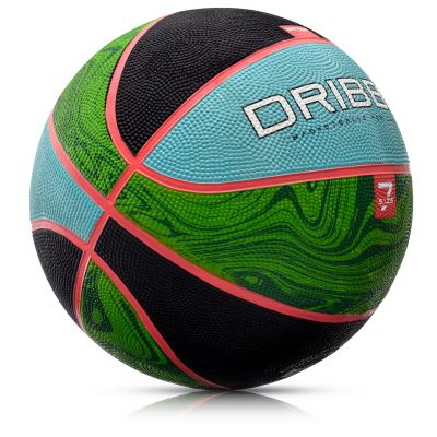 2. Meteor Dribble Basketball Blau/Grün