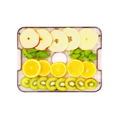 14. ELDOM Trockner für Pilze, Gemüse und Obst SG520, 400 W, Temperaturregelung 35–70 °C, 5 große Trockenschalen (32 x 25 cm), Timer (5–24 Stunden)