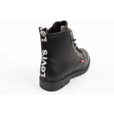 4. Levi's Mädchen-Ankle-Boots Pasadene SE, schwarz, mit Reißverschluss