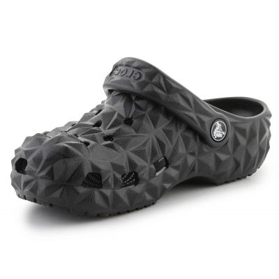 4. Crocs Classic Geometric Clog K Jr 209572-001 Flip-Flops