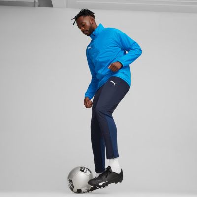 14. Puma Team Goal Allwetter-Herrenjacke Blau 659038 02