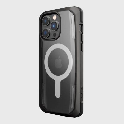 8. Raptic X-Doria Secure Case für iPhone 14 Pro mit gepanzerter MagSafe-Hülle schwarz