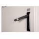 14. Digitus 19" 7HE Wand-Netzwerkschrank 600x450 mm, Volltür, grau, ungeteilt, montiert, IP55, 100 kg