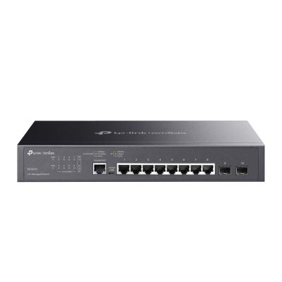 2. TP-Link Omada SG3210 Netzwerk-Switch, Managed L2/L3 Gigabit Ethernet (10/100/1000), 1 HE, Schwarz