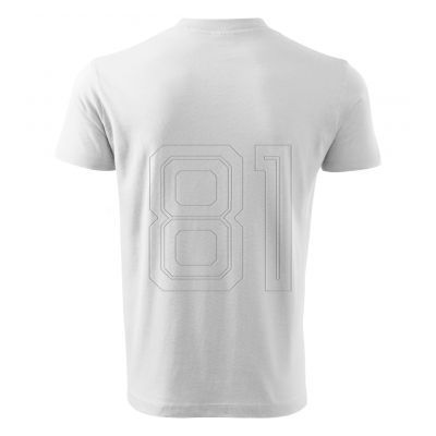 3. Malfini V-Ausschnitt T-Shirt M MLI-10200 weiß