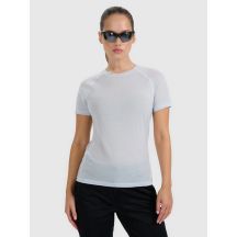 Damen-Trekking-T-Shirt aus Merinowolle 4F 4FWAW25TFTSF1527-34S