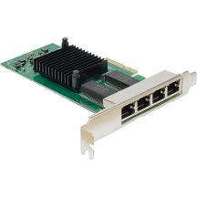 INTER-TECH Argus ST-7238 – Quad-LAN Intel i350 Netzwerkkarte: Prüfsummenberechnung und Offload-Segmentierung VT-c VMDq SR-IOV