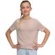 Puma ESS T-Shirt mit zentriertem Katzenlogo für Kinder, pink, 692972 89