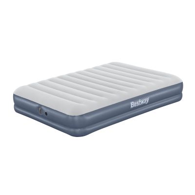 20. Bestway 6716T Luftmatratze Doppelmatratze Blau, Grau